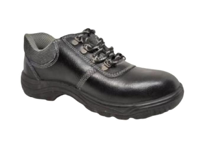 ADZON CF-TIGER Real Leather Steel Toe Safety Shoes Black_1