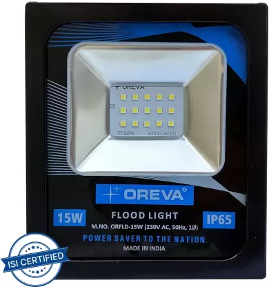 OREVA 15 W Cool White IP65 8 kV 16000 Lumen ORFLD-15W LED Flood Lights_0