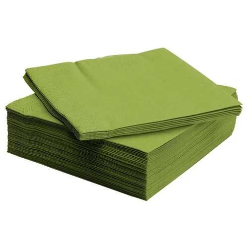 DC Facial Tissue Paper Plain 10 x 10 inch Green_0