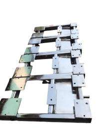 Mild Steel Plain Structural Skids 1.6 x 0.6 x 0.2 m Polished_0