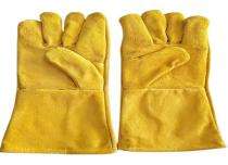 Industrial Leather Safety Gloves 12 inch_0