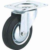 4 inch Rubber Swivel Caster Wheel 300 - 400 kg_0