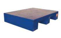 White Plaast Plastic Two Way 760 x 600 x 150 mm Pallets_0