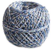 Polypropylene Twine 10 mm Ropes Blue and White_0