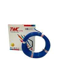 TWC 0.75 sqmm FR LITE Electric Wire Blue 45 m_0