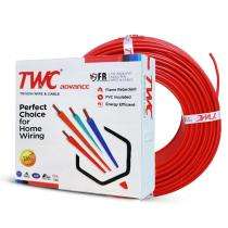 TWC 0.75 sqmm FR ADVANCE Electric Wire Red 90 m_0