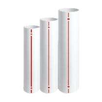 TRUFLO 100 mm UPVC Pipes SCH 80 3 m Plain_0
