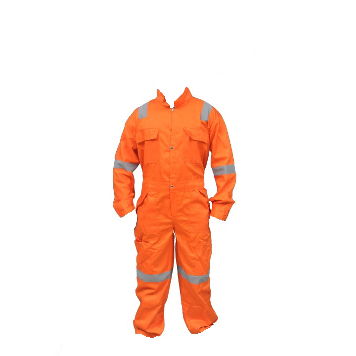 Buy Savior Full Sleeves FR Cotton Fabric Safety Suit SAV-FR-COVERALL online  at best rates in India