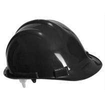 Ador HDPE Black Air Ventilated Safety Helmets_0