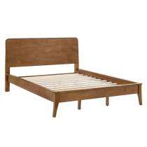 Sheesham Wood Platform Twin Bed 38 x 75 inch Brown_0