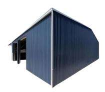 Wolf Steel 25 - 30 ft Prefabricated Shelter_0
