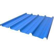 AMNS Single Ribbed Trapezoidal PPGL Roofing Sheet_0