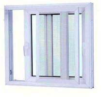 Prominance Sliding 2 Track 2 Panel White uPVC Window 6 x 4 ft_0