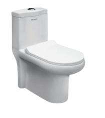 Parryware EWC with Seat Cover and Flush Ovalo Floor_0