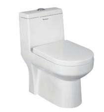 Parryware EWC with Seat Cover and Flush Crown Floor_0