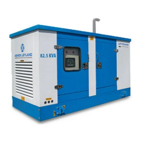 ASHOK LEYLAND Silent 82.5 kVA Three Phase 125 L Diesel Generators_0