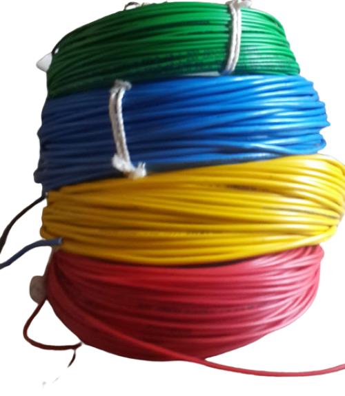 SARASWATI 0.75 sqmm HR FR LSH LF Electric Wire Red 100 m_1