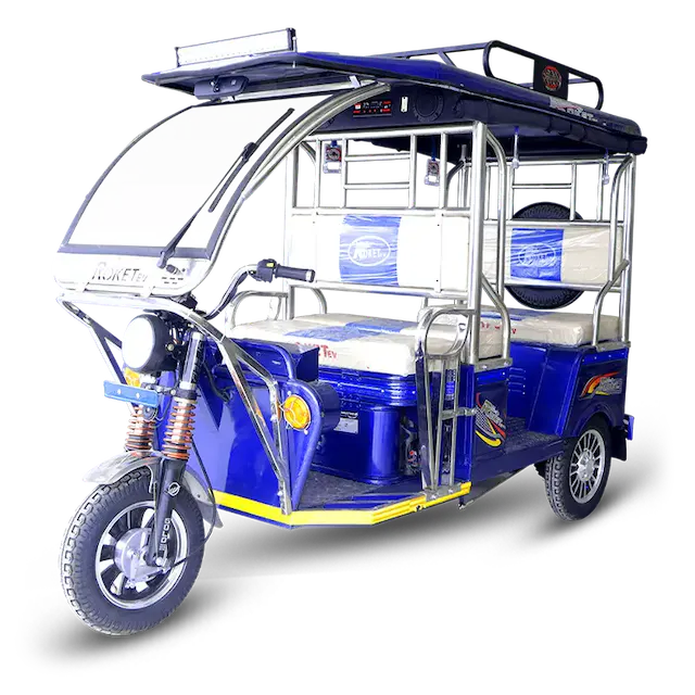 ROKET EV 90 km 90 - 180 Ah Electric Rickshaw_0