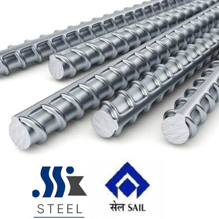 SAIL 8 mm Fe 500 TMT Bars 12 m ISI 1786 : 2008_1