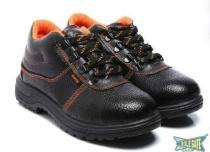 Hillson Beston Synthetic Leather Steel Toe Safety Shoes Black_0