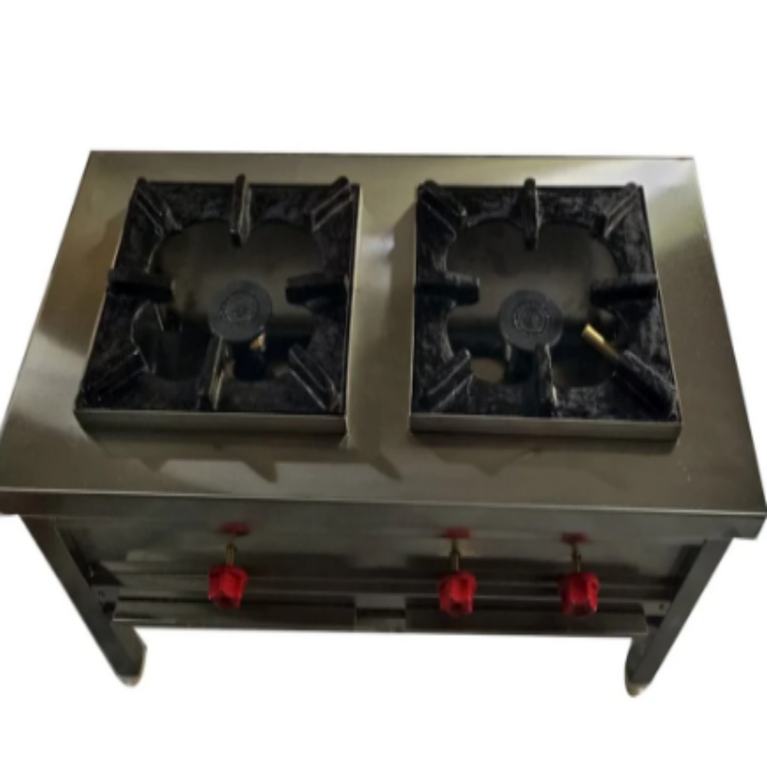 Buy Jindal GS01 2 Burners Commercial Gas Stove Stainless Steel Grey