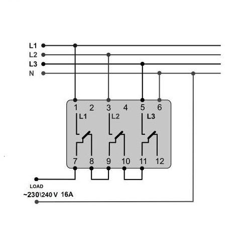 Novatek-Electro PEF-301 16 A Changeover Switches_2