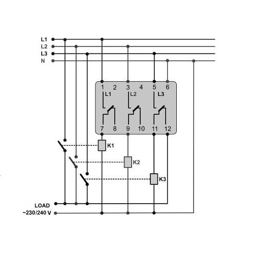 Novatek-Electro PEF-301 16 A Changeover Switches_3