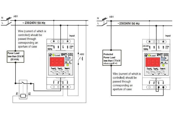 Overload Protection Relays RMT-101 0-100A_2