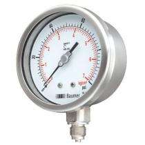 Baumer 0 - 10 kg/cm2 Pressure Gauge 6 inch_0