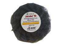 Jacobs 10 m Self Fusing Silicon Rubber Electrical Tape 25 mm Black_0