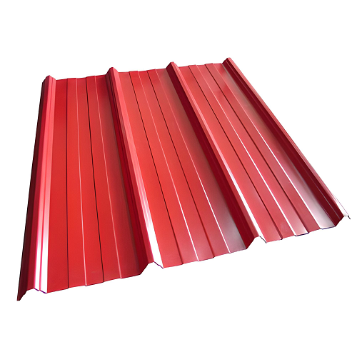 Jindal Trapezoidal Steel Roofing Sheet Colour Coated_0