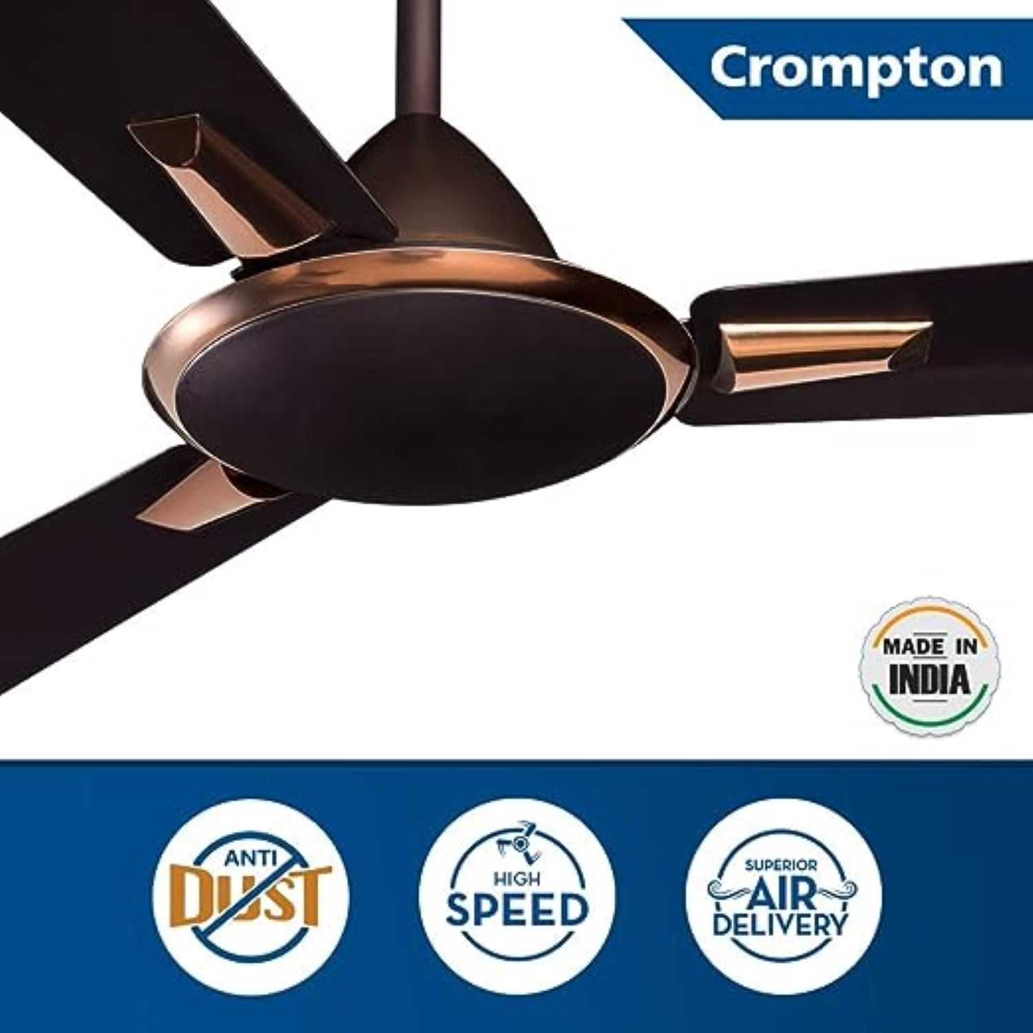 Crompton Regular 1200 mm 3 Blades 55 W Onyx Ceiling Fans_1
