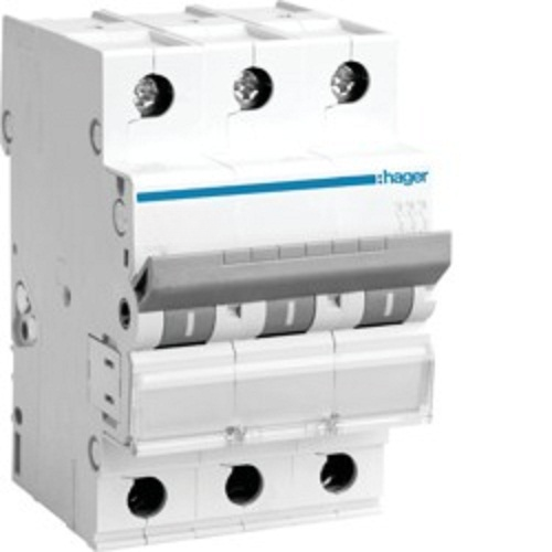 Hager NCN332N Three Pole 32 A C MCB_0