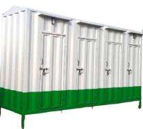 Weldynamics FRP 6 ft Portable Toilet Cabin Green_0
