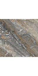 L&T SuFin Brand - Gravis Bloom Nero 600 x 600 mm Black Glossy Glazed Vitrified Tile_0