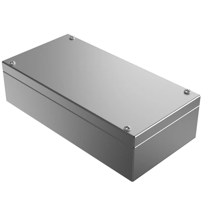 Palasam Stainless Steel Enclosure Boxes 75 x 125 x 100 mm_0