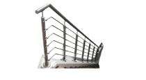 SAARTHI Stainless Steel Handrail Polished 1400 x 950 mm_0