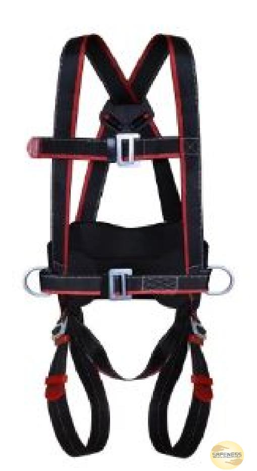 Buy Polyester Full Body Harness Double Rope Scaffold Hook Safety