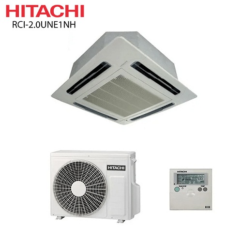 HITACHI 2 ton Cassette RA0222HFD0 2 Star White Room Air Conditioner_1