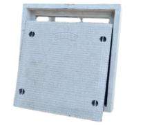 Super Precast Manhole Cover SFRC Plain 260 x 260 mm_0