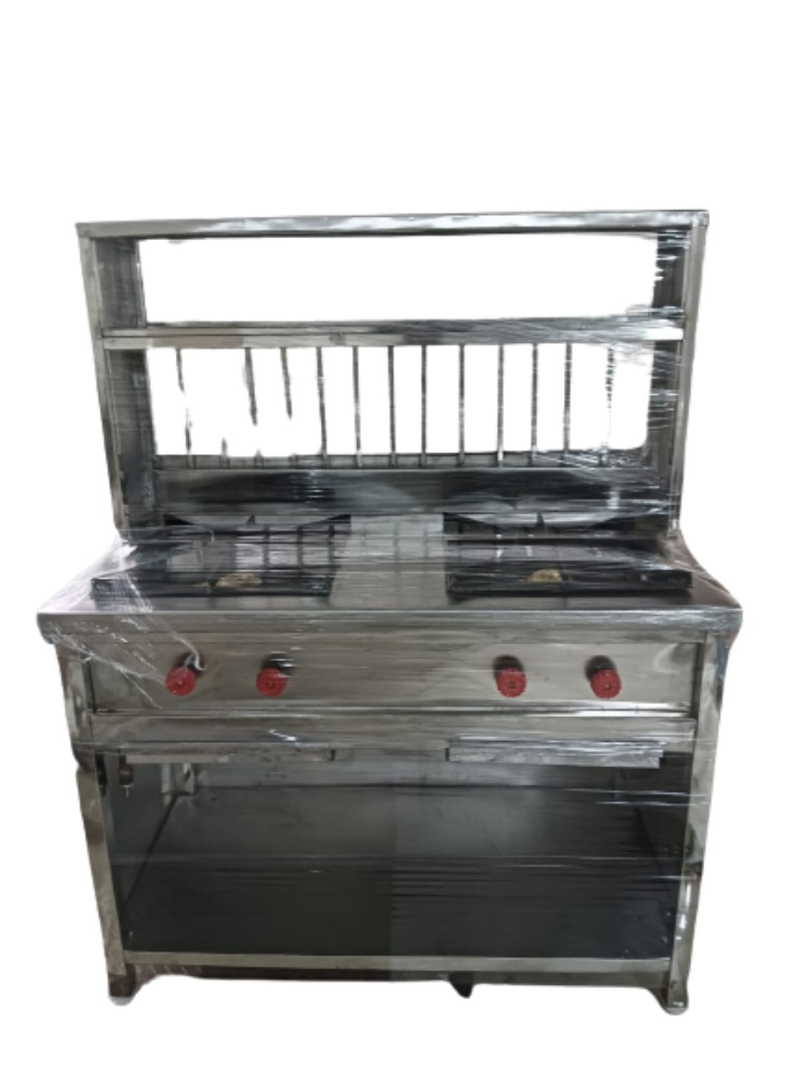 2 burner commercial store gas stove