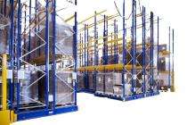 SSA Stainless Steel Pallet Racking 8 Layers Industrial Racks 11.3 m 1200 x 600 mm_0