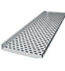 MAHAVEER Galvanized Iron 2 mm 100 mm Perforated Cable Trays_0