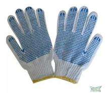 SOLESAFE Dotted Cotton Safety Gloves 10 Inch_0