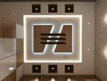 Armstrong Brown Gypsum False Ceiling 1200 x 1200 mm_0