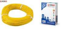 Ultracab 0.75 sqmm FRLS Electric Wire Yellow 90 m_0