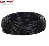 Ultracab 0.75 sqmm Extra Flexible FR Electric Wire Black 180 m_0