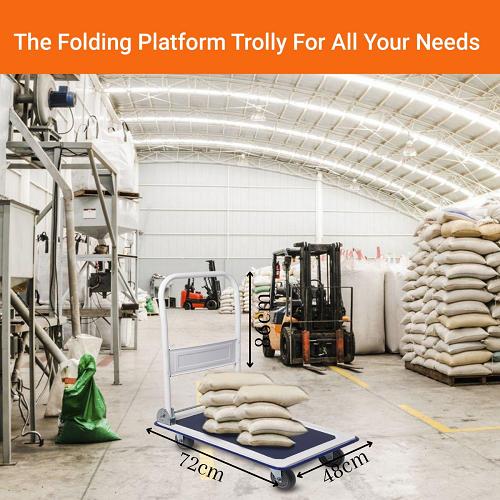 Bigapple 4 Wheel Platform Trolley 150 kg_2