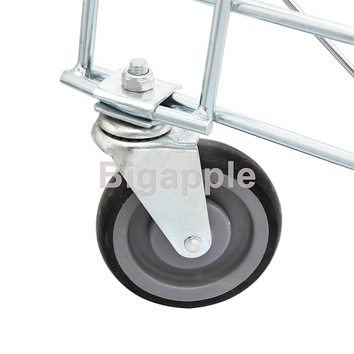 Bigapple Shopping Trolley 60 L Zinc Coating_1