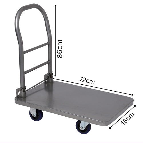 Bigapple 4 Wheel Platform Trolley 150 kg_1